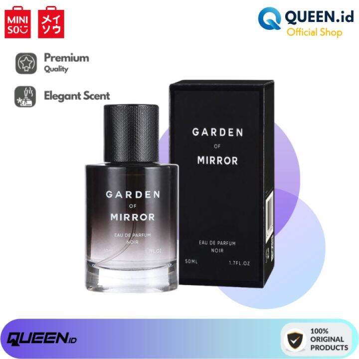 Miniso Garden Of Mirror Noir Men Perfume Ml Parfum Pria Laki Laki