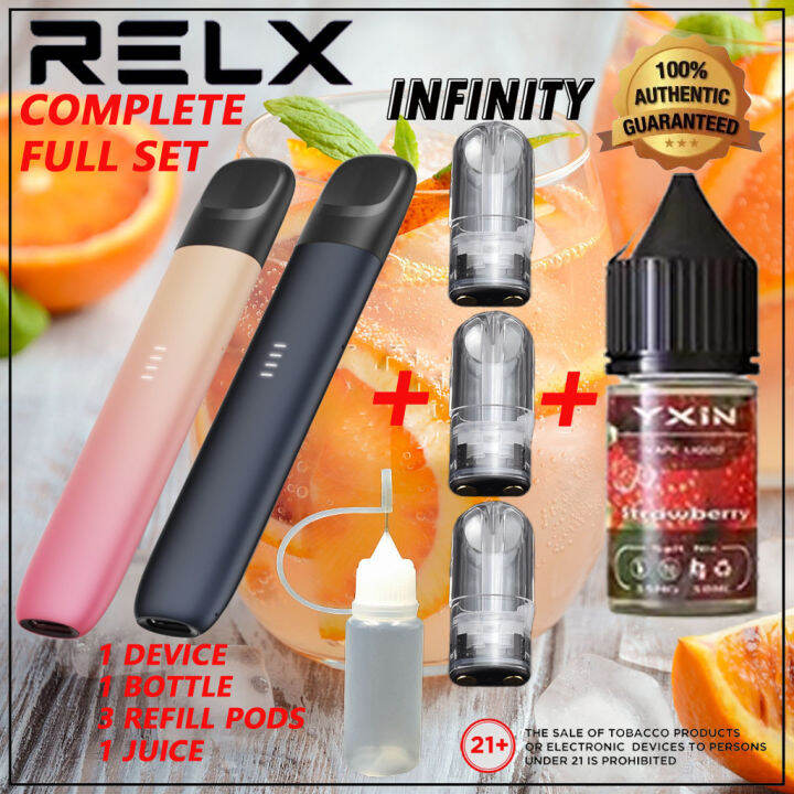 Multiple Sets Relex Th Full Set Relex Pods Smoke Set Relex Pads