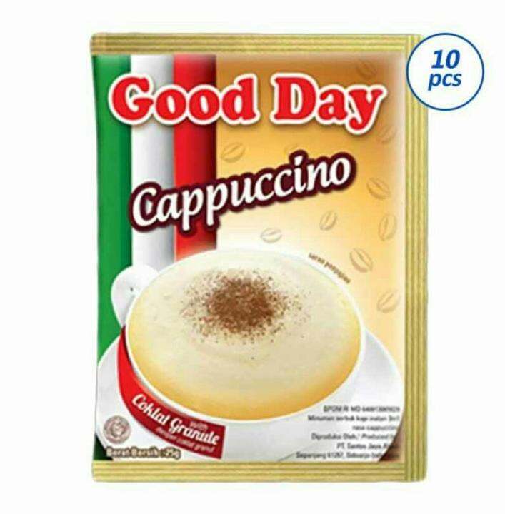 Good Day Cappuccino Kopi Instan Sachet Lazada Indonesia