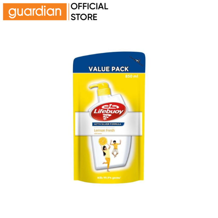 Lifebuoy Lemon Fresh Body Wash Refill 850ml Lazada