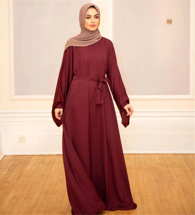 Muslimah Jubah Abaya Simple Elegant Style Abaya New Fashion Stylish