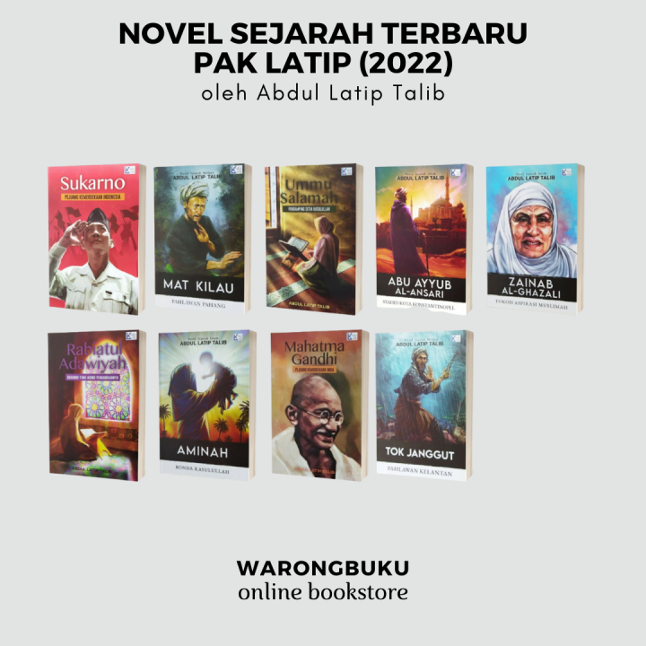 Novel Sejarah Abdul Latip Talib Terbaru Novel Sejarah Islam Novel