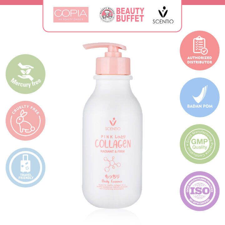 Beauty Buffet Scentio Pink Collagen Radiant Firm Body Essence