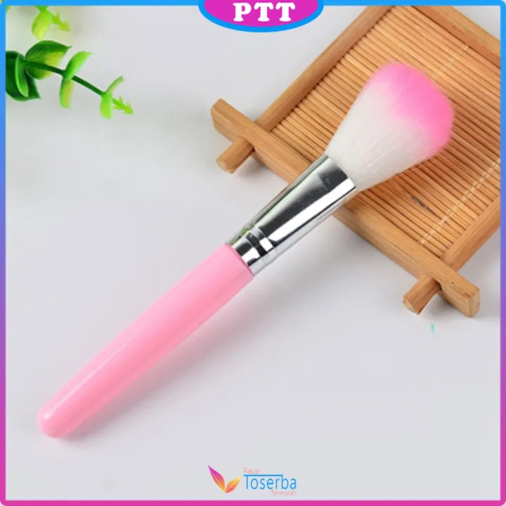 PTT Kuas Blush On Make Up Tool Mini Travel Blush Brush Powder Brushes