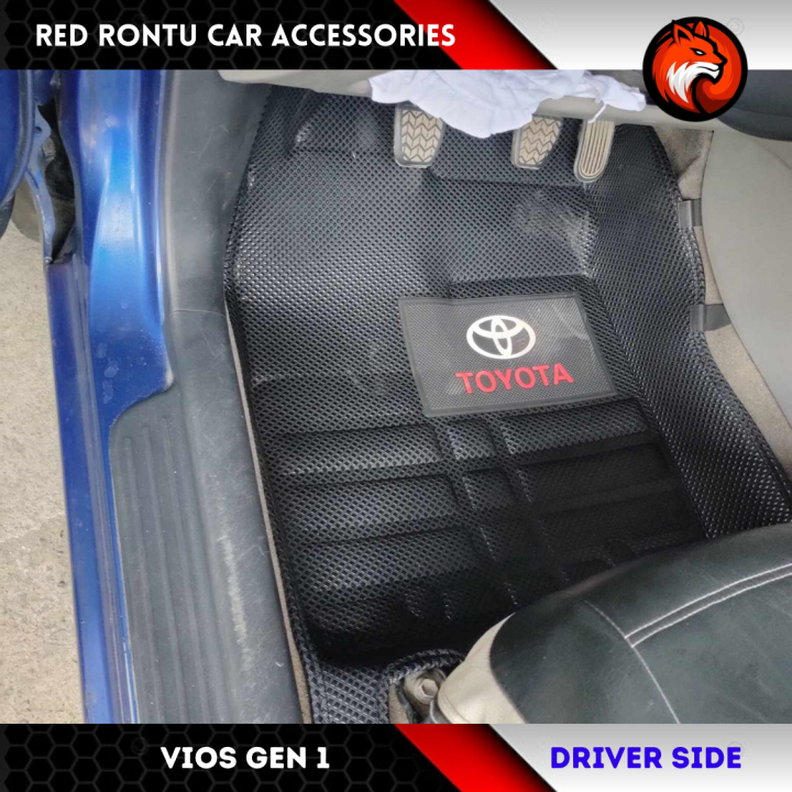 Toyota Vios Gen Robin Premium Diamond Deep Dish Car Floor