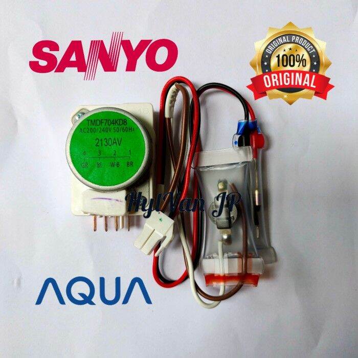 Timer Dan Bimetal Defrost Sanyo Aqua Original Lazada Indonesia