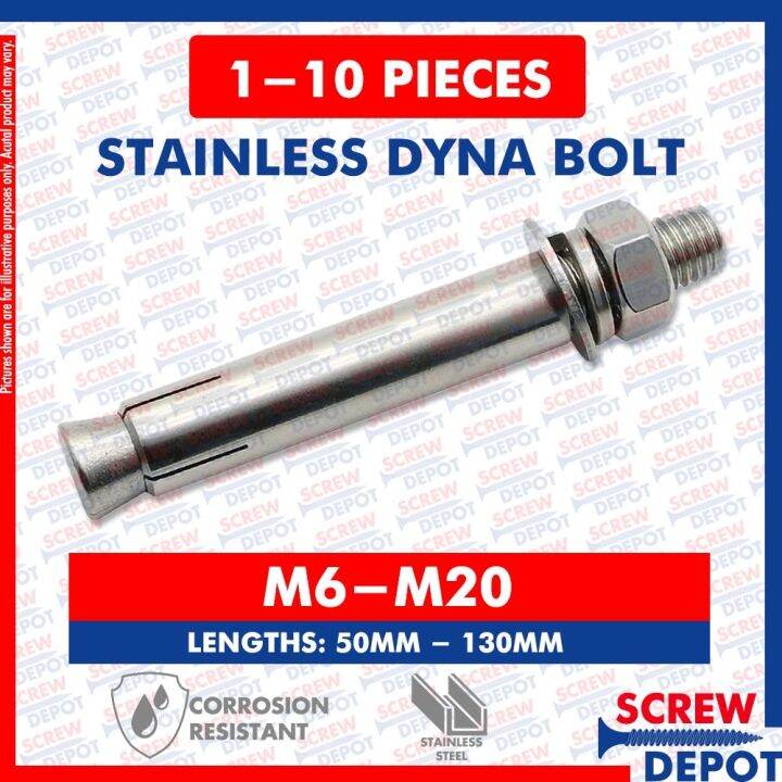 On Sale Stainless Dyna Bolt Expansion Bolt