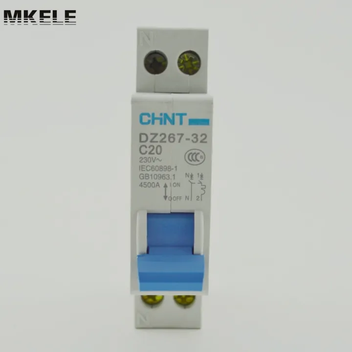 Factory Direct Sales Chint Circuit Breaker Dz267 32 1pn C20 Voltage