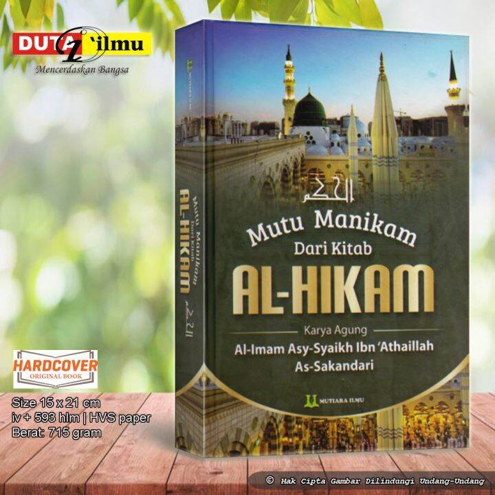 Buku Mutu Manikam Dari Kitab Al Hikam Syaikh Ibnu Athaillah Original