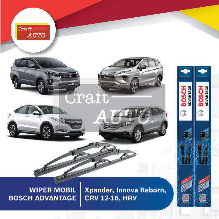 Wiper Mobil Bosch Xpander Innova Reborn CRV 12 16 HRV Lazada Indonesia