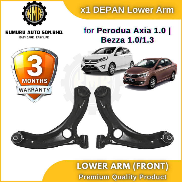 Pc Original Perodua Axia Bezza Front Lower Arm Depan Lazada