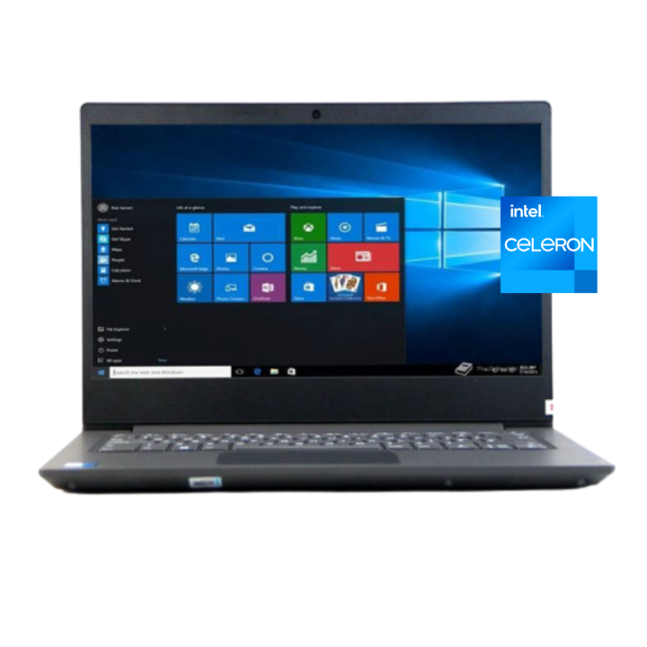 TERMURAH LAPTOP LENOVO V14 IGL WITH INTEL CELERON RAM 4GB SSD 512GB