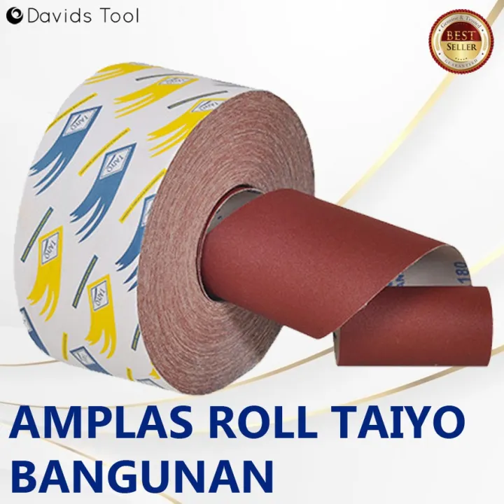 Amplas Roll Meteran Kayu Tembok Taiyo Bangunan Lazada Indonesia