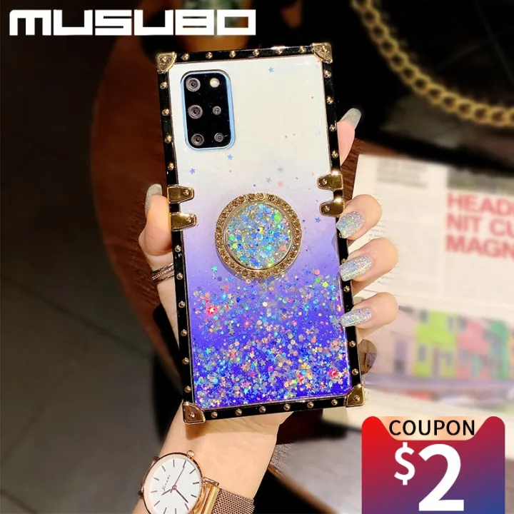 Ppgsa MUSUBO Diamond Ring Case For Samsung Galaxy Note 20 Ultra S21