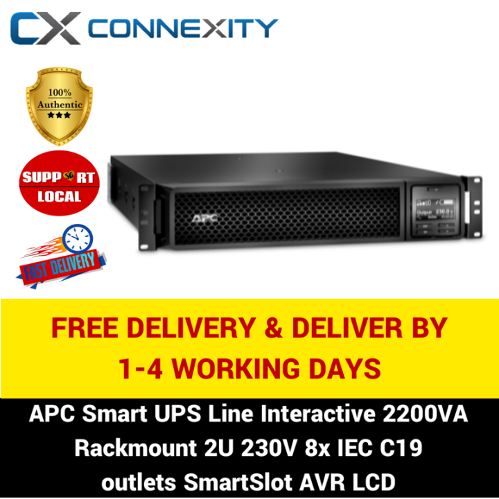 Apc Smart Ups Line Interactive Va Rackmount U V X Iec C