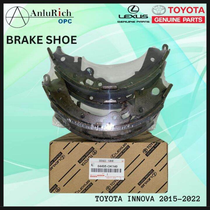 TOYOTA Brake Shoe For Toyota Innova 2015 2022 Part No 04495 OK140