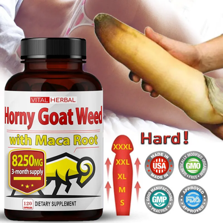 Horny Goat Weed Complex With Maca Puritan S Pride Maca Tribulus