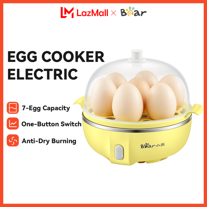 Bear Food Steamer Egg Boiler Cooker Multifunction Electric Steamer For