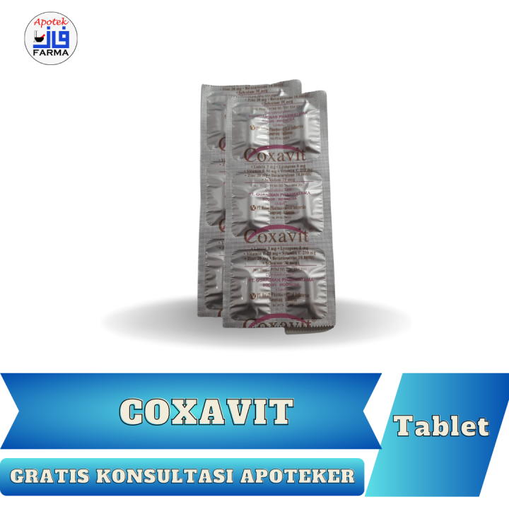 Vitamin Mata Coxavit Tablet Lazada Indonesia