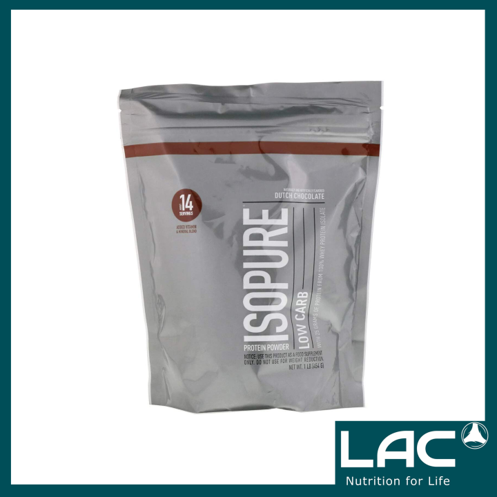 Isopure Low Carb Protein Dutch Chocolate Flavour Lb Best By