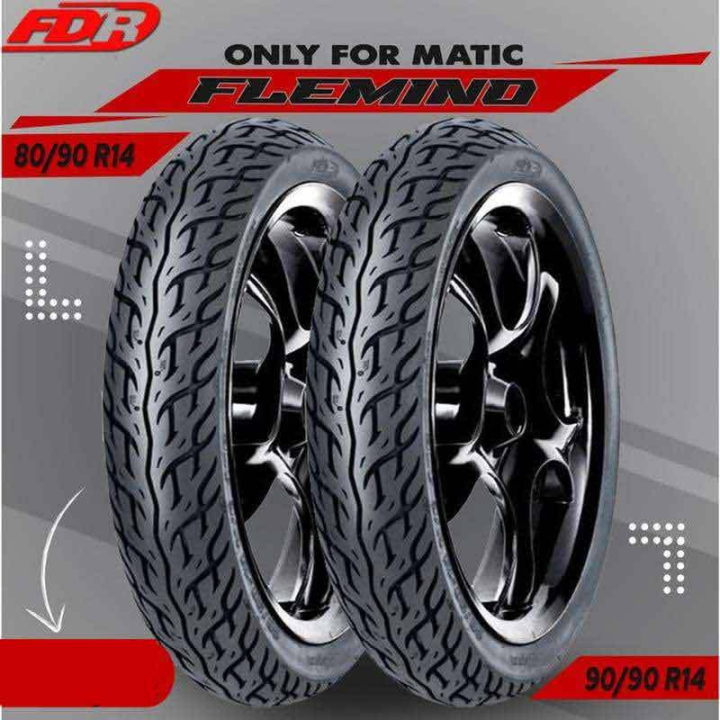 FDR Ban Motor Matic Tubeless R14 Ukuran 80 90 14 90 90 14 BEAT VARIO