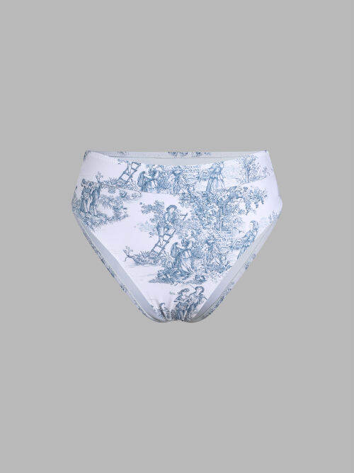 Cider Toile De Jouy Bikini Bottom Lazada Co Th