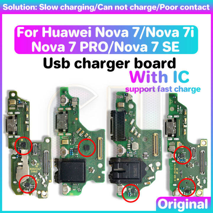 Usb Charging Charger Board Dock Connect Port For Huawei Hw Nova Se