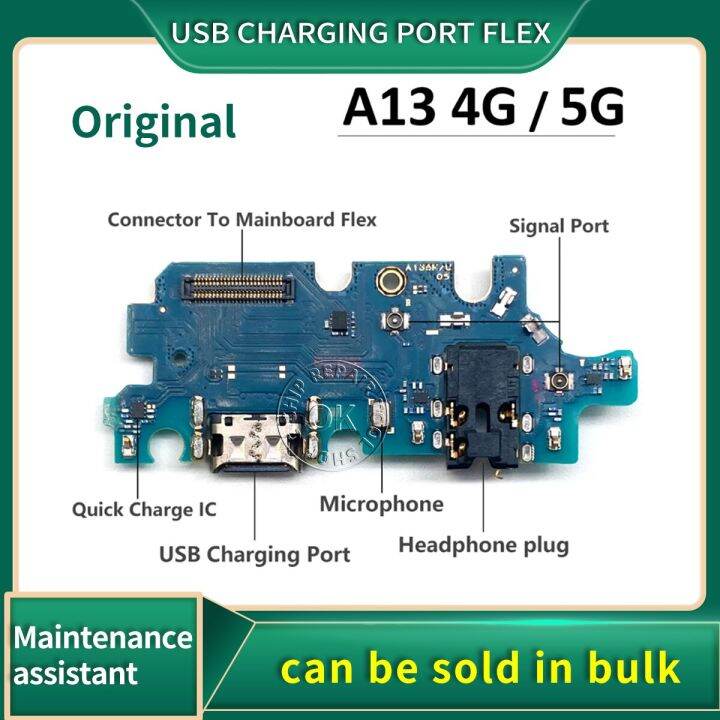 Original Charger Board PCB Flex Cable For Samsung Galaxy A13 4G 5G