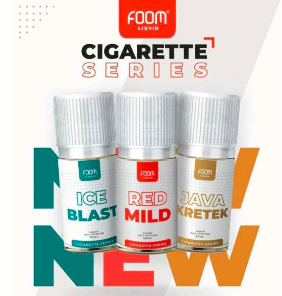 Foom Salt Cigarette Series Ml Liquid Saltnic For Pod Vape Lazada