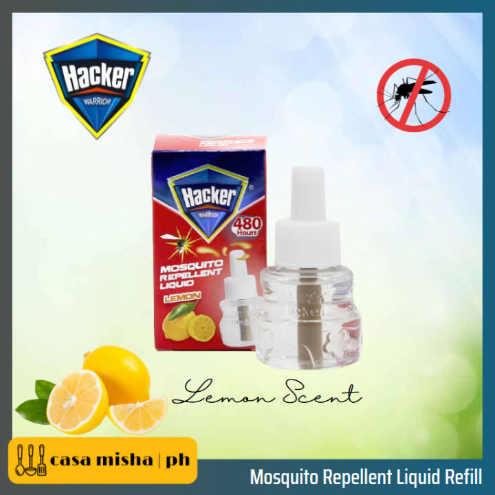 Cmph Ml Hacker Electric Mosquito Repellent Liquid Refill Series Lemon