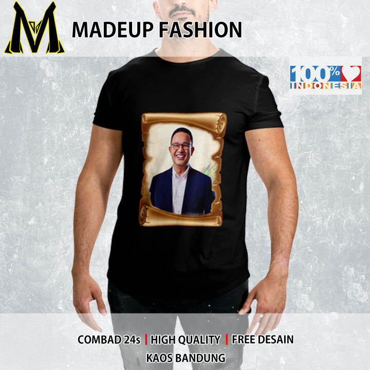 Kaos Baju Anies Baswedan Custom Calon Presiden 2024 Lazada Indonesia