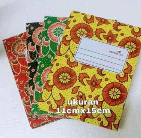 BUKU OKTAVO A6 PAPERLINE HARD COVER MEMO NOTES KECIL ISI 100 LEMBAR