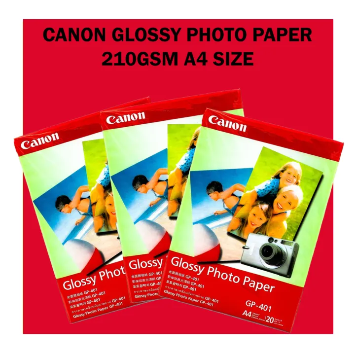 Canon Glossy Photo Paper A Lazada Ph