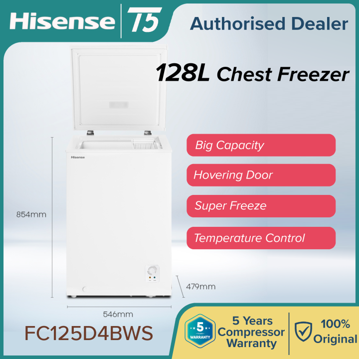 Free Shipping Hisense Freezer L Super Freeze Cooling Chest