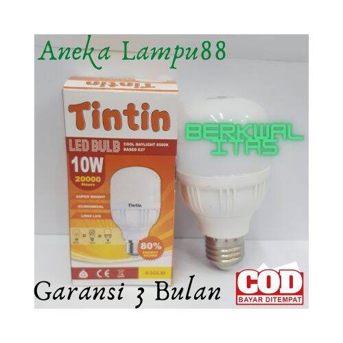 Lampu Murah Led Capsule Tintin Watt Paket Pcs Hemat Energi