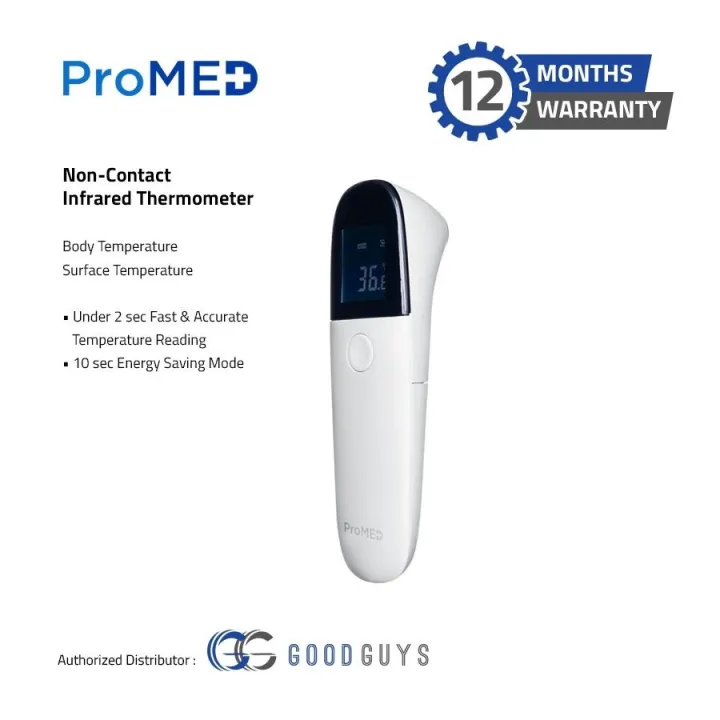 Promed COMFORT 305 Portable Non Contact Infrared Thermometer Goodguys