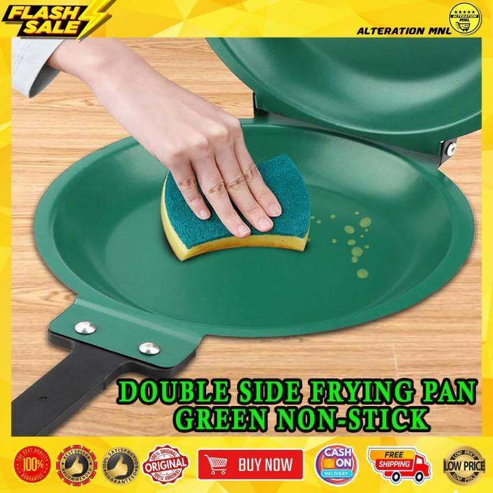 PLEASE READ THE DESCRIPTION ORIGINAL NON STICK FLIP PAN CERAMIC