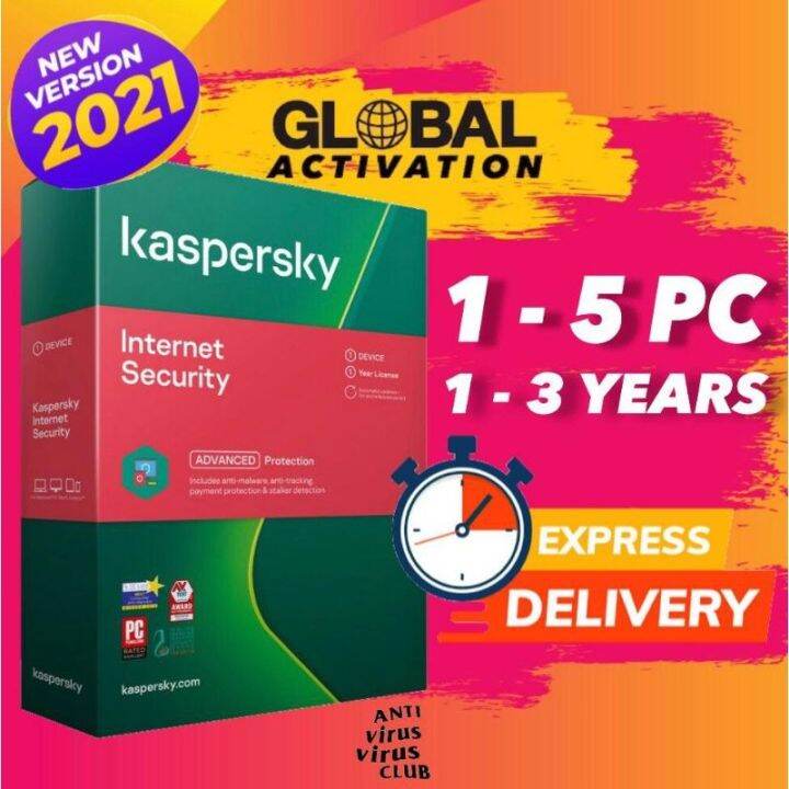 Kaspersky Internet Security Genuine Antivirus Lazada Ph