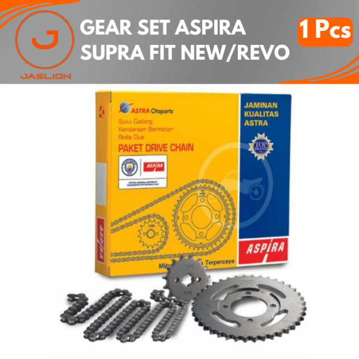 Paket Gearset Komplit Gir Set Honda Motor Supra Fit New Revo Gir 36 40