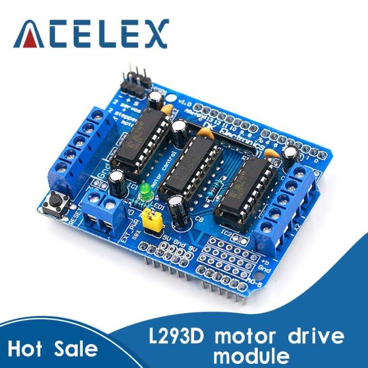 L D Motor Control Shield Motor Drive Expansion Board For Arduino