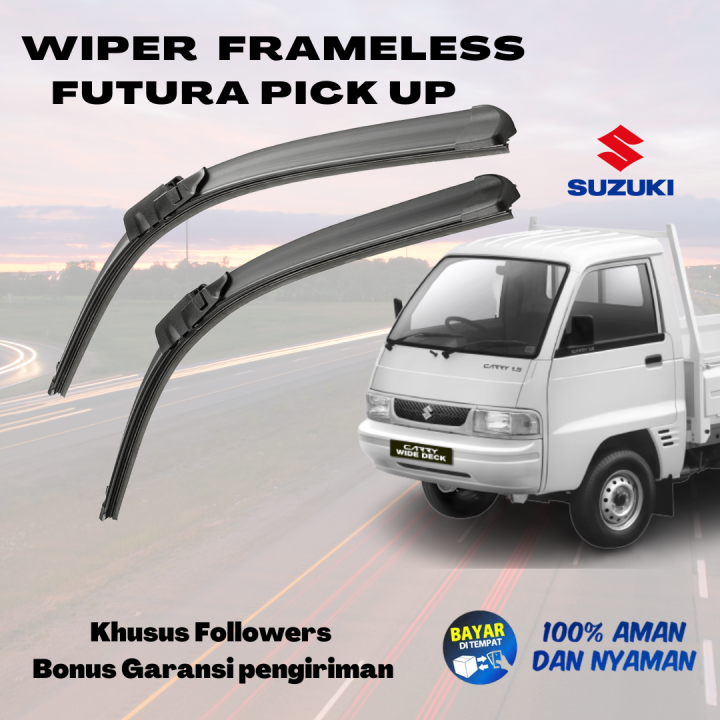 Wiper Kaca Mobil Pick Up Suzuki Futura New Carry Sapuan Mobil Model