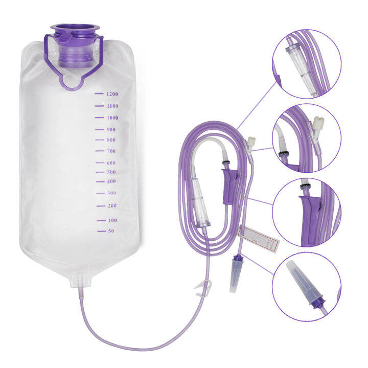 Carejoy Ml Disposable Enteral Nutrition Bag Feeding Bag