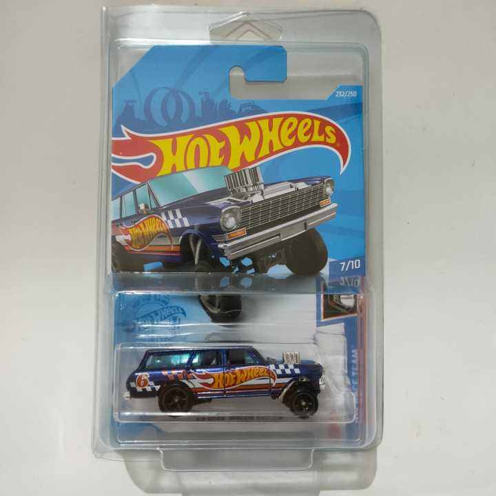 Hot Wheels Hotwheels 64 Nova Wagon Gasser THS Super Treasure Hunt THS Lazada Indonesia