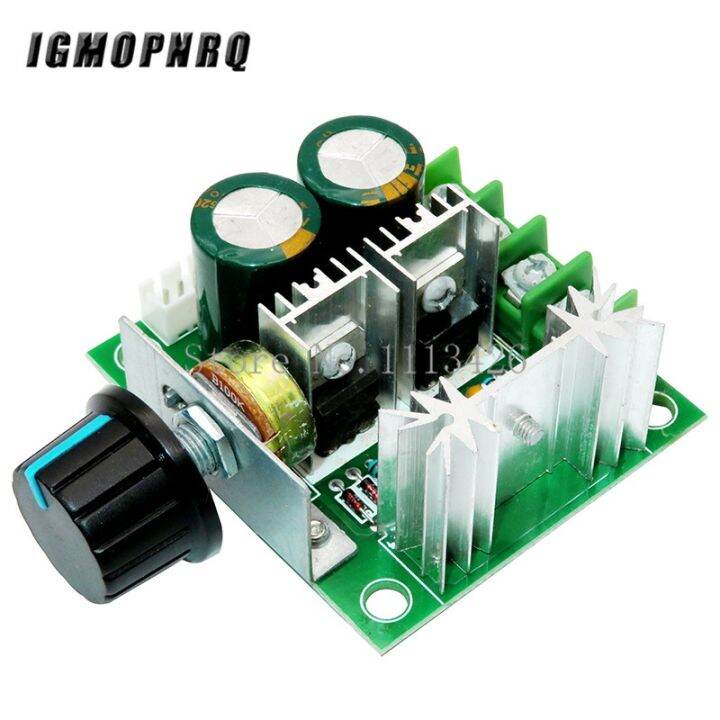 DC 12V 24V 30V 40V 13KHZ Regulator Kecepatan Motor DC PWM Otomatis