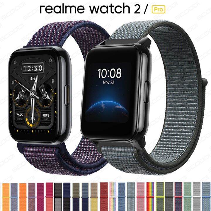 Mm Sport Loop Nylon Strap For Realme Watch Pro Wristband