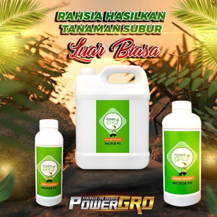 POWERGRO 8 LITER BAJA FULLY ORGANIC PALING JIMAT UNTUK TANAMAN SAWIT