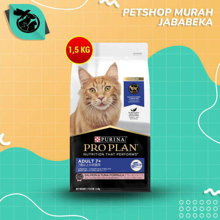 Proplan Makanan Kucing Dewasa Cat Food Pro Plan Salmon Tuna Kg