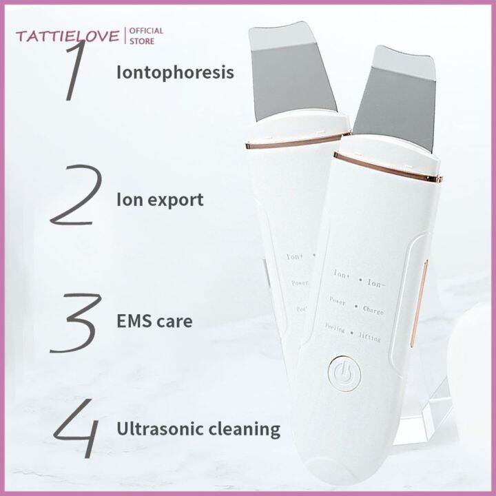 Tattielove Ems Positive And Negative Ion Facial Ultrasonic Skin