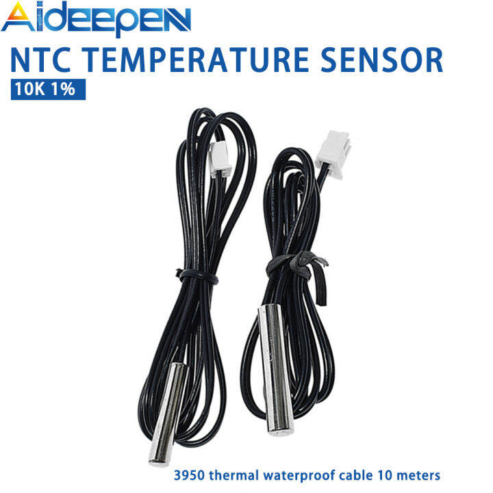 Ready StockOriginal Aideepen NTC Temperature Sensor 10K 1 3950