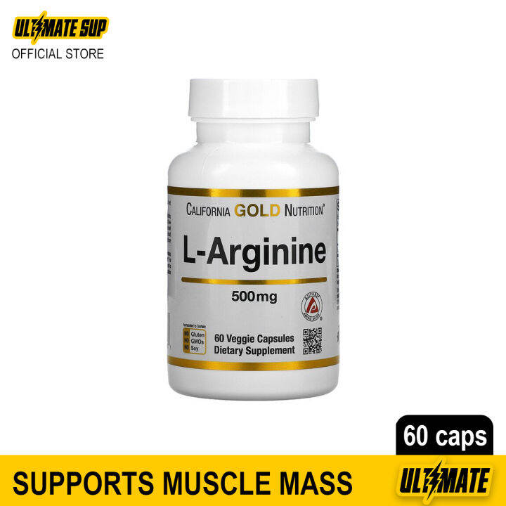 California Gold Nutrition L Arginine Ajipure For Nitric Oxide